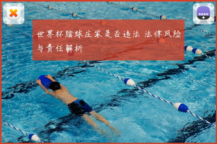 世界杯赌球庄家是否违法 法律风险与责任解析